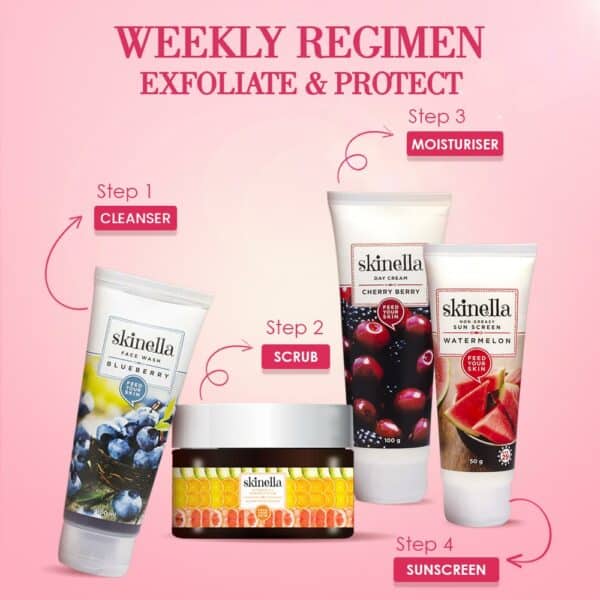 Weekly Exfoliate & Protect Face Regimen_1