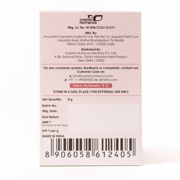 Rice & Cherry Blossom Serum Stick box back