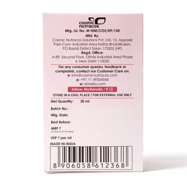 Rice Water & Cherry Blossom Sunscreen Serum box details