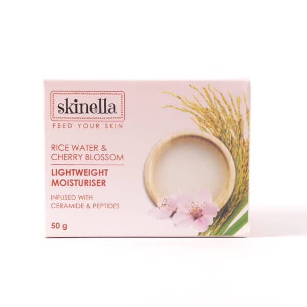 Rice Water & Cherry Blossom Lightweight Moisturiser box front