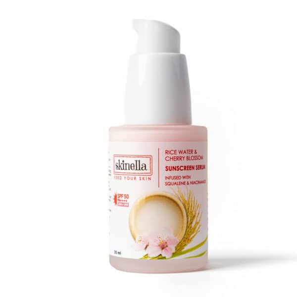 Rice Water & Cherry Blossom Sunscreen Serum front