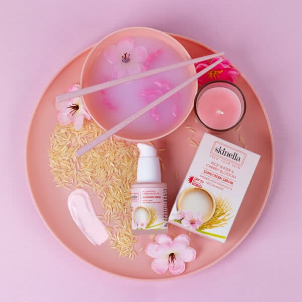 Rice Water & Cherry Blossom Sunscreen Serum