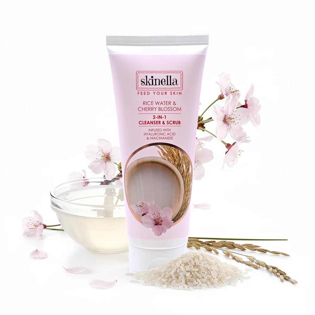 Rice Water & Cherry Blossom 2-in-1 Cleanser Scrub
